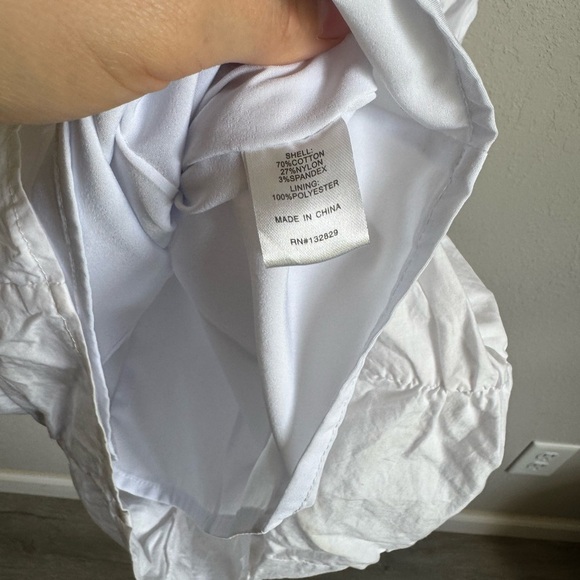 Superdown White Ruched Bodycon Mini Dress Womens S Bridal Shower Bachelorette - Picture 4 of 6